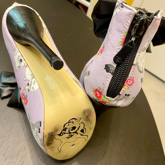 Iron Fist S&M Lamb Platform Booties - Picture 5 of 5